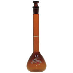 柴田科学 SIBATA メスフラスコ 茶 カスタムA 25mL 0 2610025 柴田科学 SIBATA メスフラスコ 茶 カスタムA 25mL 0 2610025