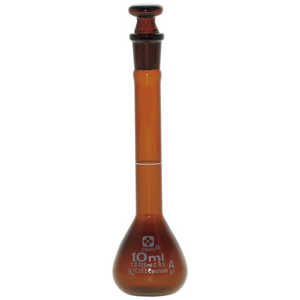 柴田科学 SIBATA メスフラスコ 茶 カスタムA 10mL 0 2610010 柴田科学 SIBATA メスフラスコ 茶 カスタムA 10mL 0 2610010