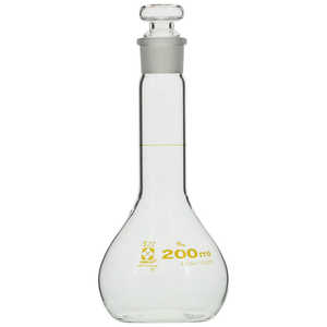 柴田科学 SIBATA メスフラスコ 短形 200mL 0 23080200