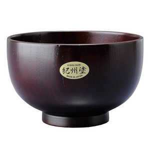 若兆 どんぶり 木製 430ml 紀州塗 白倉 shirakura 丼 天然木 食器 ドンブリモクセイ430ML
