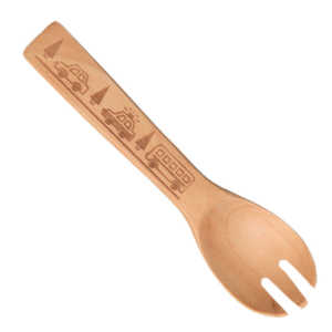 若兆 フォーク 12cm 木 キッズフォーク のりもの のりもの フォーク12CMキキッズフォ