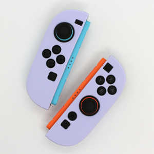 エラムド Switch2 ジョイコン シリコングリップカバー ラベンダー ER-S2JSCL エラムド Switch2 ジョイコン シリコングリップカバー ラベンダー ER-S2JSCL