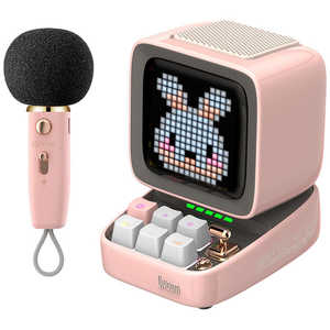 DIVOOM スピーカー ［Bluetooth対応］ Ditoo-5M pink