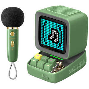 DIVOOM スピーカー green ［Bluetooth対応］ Ditoo-5Mgreen