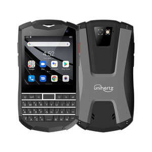 UNIHERTZ (おサイフケータイ)Titan Pocket Helio P70 Octa-Core 約3.1インチ メモリ/ストレージ：6GB/128GB nanoSIM対応 ブラック TITAN-POCKET