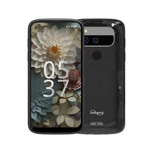 UNIHERTZ (おサイフケータイ)Jelly Max Dimensity 7300 (5G)Octa-Core 約5.0インチ メモリ/ストレージ：12GB/256GB nanoSIM対応 ブラック JELLY-MAX