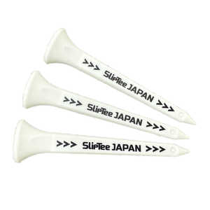 キャグ ゴルフティー Sliptee Tee(3本入) White SUBE0035WH
