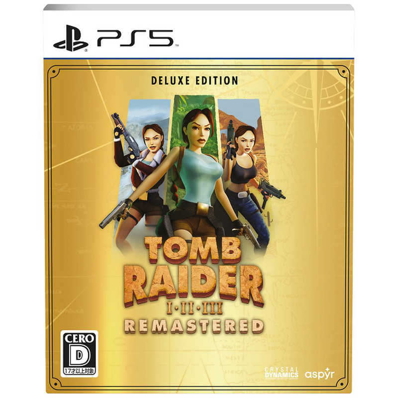 アスパイア アスパイア PS5ゲームソフト トゥームレイダー I-III リマスター デラックスエディション TRM-30554-DX TRM-30554-DX