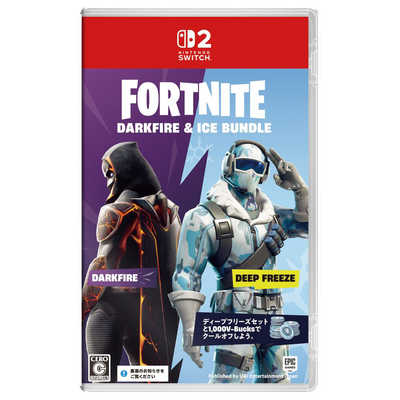 EPICGAMESINC Switch2ゲームソフト FORTNITE DARKFIRE ＆ ICE BANDLE