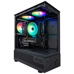 THUNDER �Q�[�~���O�f�X�N�g�b�v�p�\�R�� [ RTX 5060Ti / ������32GB / SSD1TB / Win11 Home / Core i5 ] �u���b�N TND-PBM-14I5-5060TI-006J