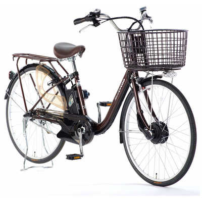 CYCOO 電動アシスト自転車 26インチ Refna HOME [3段変速] ブラウン 