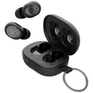 JLAB 完全ワイヤレスイヤホン JBuds Mini [ ワイヤレス ( 左右分離 ) / ノイズキャンセリング 対応 / Bluetooth 対応 ] Black IAPEBJBMINIRBLK124