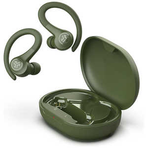 JLAB 磻쥹ۥ Go Sport  [ 磻쥹 ( ʬΥ ) / Bluetooth б ] Green EBGSPRTPGRN50WEB