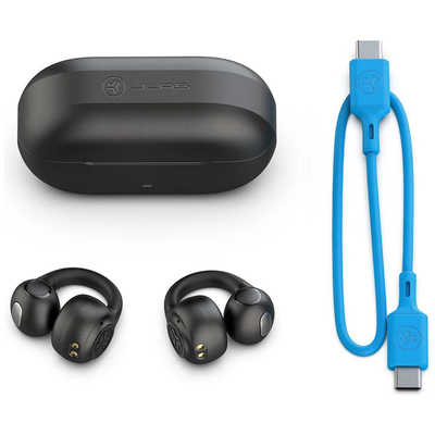 JLab Flex ブラック ワイヤレスイヤフォン Amazon.com: JLab Flex Open Earbuds, Clip-on Cuff Design