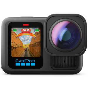ゴープロ GOPRO HERO13 Black Ultra Wide Edition ［4K対応 / 防水＋防塵＋耐衝撃］ CHDRB-133-FW