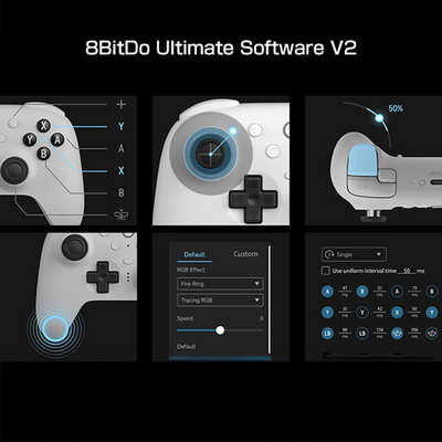 8BITDO 無線・有線接続のゲーミングコントローラー 任天堂Switch