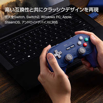 8BITDO 無線・有線接続 ゲーミングコントローラー Switch/Switch2