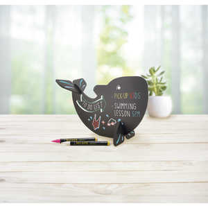 KENTRADING テーブルボードシルエット3D アニマル・ホエール Ssecurit VB-wha VB-wha