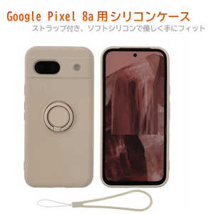 ROYALMONSTER Google Pixel 8a�p�����O�t�V���R���P�[�X �O���[ RM-7849GL-Pixel8a
