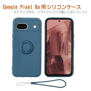 ROYALMONSTER Google Pixel 8a�p�����O�t�V���R���P�[�X �l�C�r�[�u���[ RM-7849NB-Pixel8a