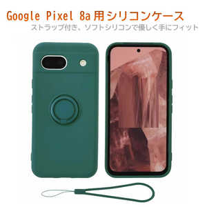 ROYALMONSTER Google Pixel 8a�p�����O�t�V���R���P�[�X ���X�O���[�� RM-7849MGR-Pixel8a
