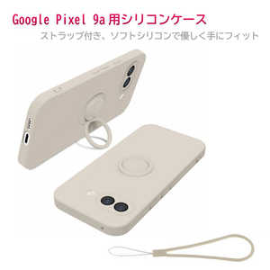 ROYALMONSTER Google Pixel 9a�p�����O�t�V���R���P�[�X �O���[ RM-8141GL-Pixel9a