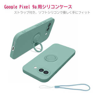 ROYALMONSTER Google Pixel 9a�p�����O�t�V���R���P�[�X �~���g�O���[�� RM-8141MNT-Pixel9a