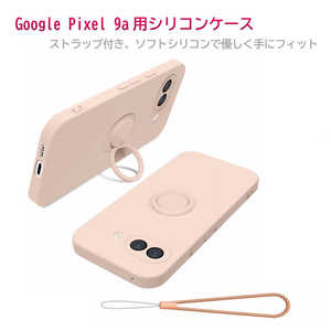ROYALMONSTER Google Pixel 9a�p�����O�t�V���R���P�[�X �s���N RM-8141PK-Pixel9a