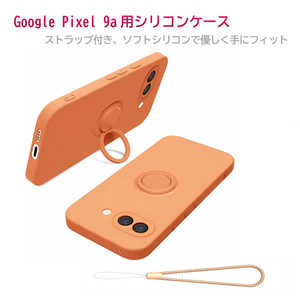 ROYALMONSTER Google Pixel 9a�p�����O�t�V���R���P�[�X �I�����W RM-8141OR-Pixel9a