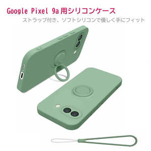 ROYALMONSTER Google Pixel 9a�p�����O�t�V���R���P�[�X ���C���O���[�� RM-8141LGR-Pixel9a