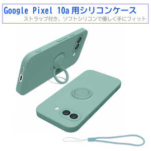 ROYALMONSTER Google Pixel 10a�p�����O�t�V���R���P�[�X �~���g�O���[�� RM-8141MNT-Pixel10a