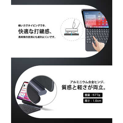 EWIN SmartPad Folio Premium(一体型テンキー＆タッチパッド)iPad用
