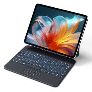 EWIN SmartPad Folio Premium(��̌^�e���L�[���^�b�`�p�b�h)iPad�p�L�[�{�[�h�t���P�[�X 12.9/13�C���`�Ή� EW-BK010-BK