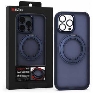 OVERS iPhone 13 Pro�p 360°���݃����O�P�[�X �K���X�U�����C �l�C�r�[ GZ-IPCS13PRO-NV
