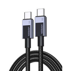 UGREEN USB-C to USB-C PD��®���ť����֥� 100W 1m ��USB-C �� USB-C�� �֥�å� 45063
