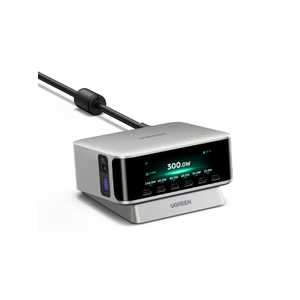 UGREEN Nexode Pro �^�b�`�X�N���[������ 300W �[�d�X�e�[�V���� 8�|�[�g �mPD100W / USB-C×6 / USB-A×1 / 7�|�[�g�n 75755