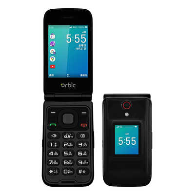 ほぼ新品 Orbic JOURNEY Pro O4F231 ジェットブラック ORBIC SIMフリースマートフォン Orbic JOURNEY Pro 4G 3.2インチ