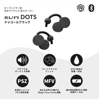 NTTソノリティ 完全ワイヤレスイヤホン nwm ヌーム 耳
