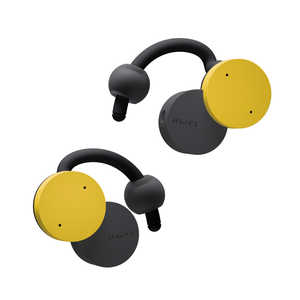 NTTソノリティ オープンイヤー型　完全ワイヤレス　耳スピーカー nwm(ヌーム)Dots Musterd Yellow MBE002YA