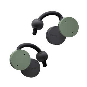 NTTソノリティ オープンイヤー型　完全ワイヤレス　耳スピーカー nwm(ヌーム)Dots Moss Green MBE002GA
