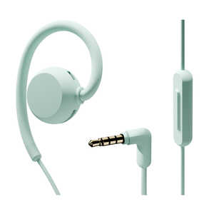NTTソノリティ イヤホン 耳かけ型 nwm(ヌーム)Wired ［φ3.5mm ミニプラグ］ Mint Green MWE006GJ