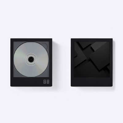 KM5 ワイヤレスCDプレーヤー Instant Disk Audio ブラック CP1-001-B 