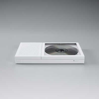 KM5 ワイヤレスCDプレーヤー Instant Disk Audio ホワイト CP2-001-W 