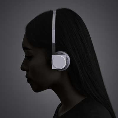 KM5 ブルートゥースヘッドホン Lightwear Headphones ［ ノイズ