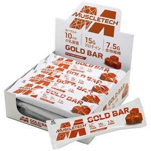 MUSCLETECH MUSCLETECH GOLD BAR (ニューヨークキャラメル風味/45g×12本入) MTGBNYCBOX12