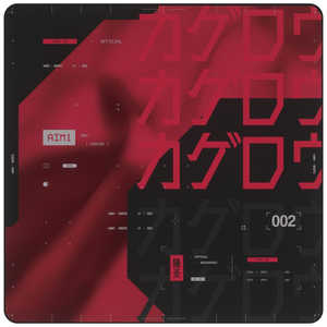 ANDGAMER ゲーミングマウスパッド 陽炎 RED コントロールバランスタイプ 1002REDA1 ANDGAMER ゲーミングマウスパッド 陽炎 RED コントロールバランスタイプ 1002REDA1