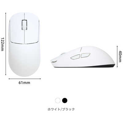 ANDGAMER ワイヤレスマウス 時雨 シグレ 8000Hz 26000DPI PAW3395