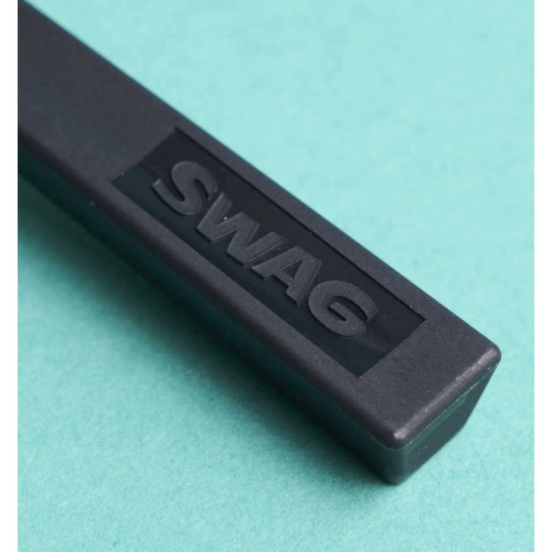 SWAG SWAG 株式会社トリクル スワッグ 歯ブラシ 普通 黒 ブラック ヘッド取り外し可能 大人用歯ブラシ  
