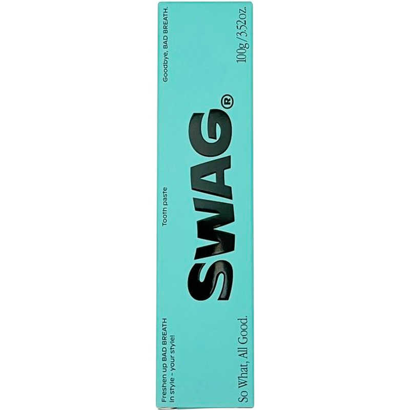 SWAG SWAG スワッグ 歯磨き粉 スーパーミント 100g キシリトール配合 口臭予防 歯磨き粉 ミント強め 歯磨き粉 おしゃれ 株式会社トリクル  