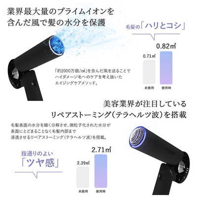 CADRE cadre hair dryer カドレ ヘア ドライヤーブラック CDRBK